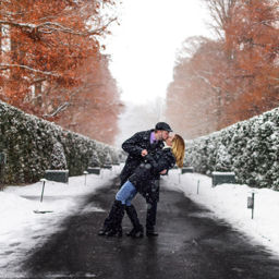 Longwood Gardens Engagement Photography