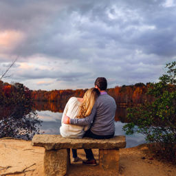 Plainsboro Preserve Engagement Photography